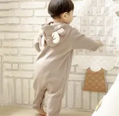 トナカイ　コスチューム　着ぐるみ ロンパース　クリスマス　スリーコインズ