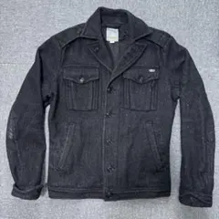 DIESEL 00s アーカイブ ツイード ミリタリージャケット サイズS