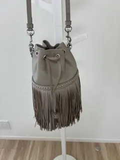 美品J&M DAVIDSON デヴィッドソン ミニフリンジカーニバル ショルダー