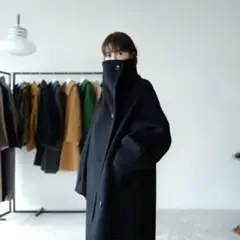 imperf Cashmere Double-Faced Short Coat - メルカリ