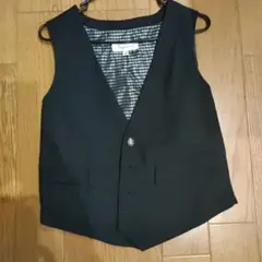 ジレベスト メンズ Mサイズ ブラック