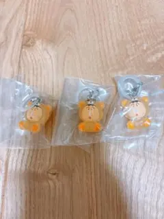 みんなでくまパジャマ ボーちゃん クレヨンしんちゃん めじるしアクセサリ　3体