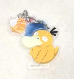 ポケモン　コメダコラボ　コダック　キーホルダー