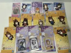 ウマ娘　一番くじ　下位賞まとめ売り　ラバーマスコット　クリアツインカードチャーム