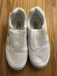 上履き　上靴　スクールシューズ　　17.5cm ホワイト・イエロー