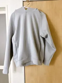 UNIQLO ストレッチドライスウェットプルパーカー グレー