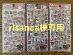 risanoa様専用です‼︎ ハローキティ　マイメロ　3枚シートセット