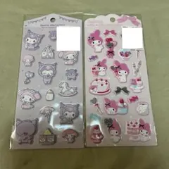 サンリオ クロミ マイメロディ マシュマロステッカー 未使用