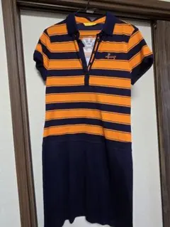 LOUIS CASTEL レディース ゴルフワンピース ボーダー