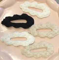 ヘアアクセサリー用　資材　5個セット