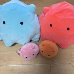 めんだこ BIGぬいぐるみ 4点セット 内2つ動くメンダコのサムネイル