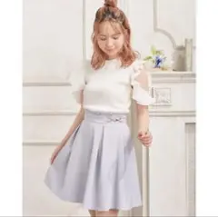 INGNI ビット付きフレアスカート Fサイズ