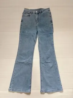 デニムパンツ ライトブルー レディース