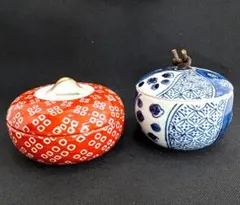 茶道具 九谷焼 香合 三ツ井為吉 吉田屋色絵扇面 - メルカリ