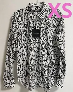 コムデギャルソン オムドゥ　HOMME DEUX 新品グラフィックシャツ　XS