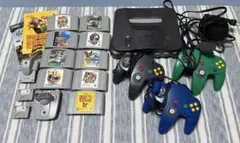 NINTENDO 64 本体とゲームソフトセット