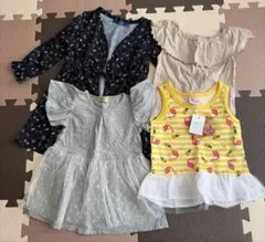 女の子 タンクトップ ワンピース 80〜90cm セット