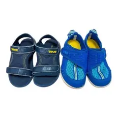 Teva IFME イフミー　サンダル ネイビー　ブルー　ベルクロ　キッズ　17のサムネイル