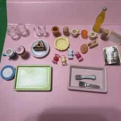 シルバニアファミリー ミニチュア食器セット