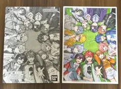 カラフルピーチ クリアポスター3 集合