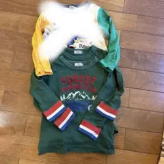 DOUBLE.B 長袖カットソー 110 2枚セット