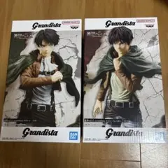 進撃の巨人Grandista リヴァイ & エレン・イェーガー フィギュアセット