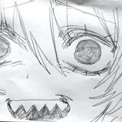 手描きオリジナルイラスト 原画