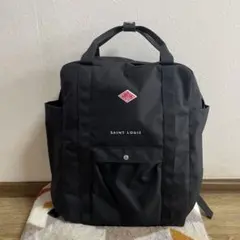 【ほぼ新品】DANTON スクエアリュック〈SAINT LOUIS〉‎BLACK