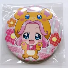 プリキュア ぷりきゅるみ やよい ピース 缶バッジ 4つセット スマイルプリキュア トゥインクル缶バッジ 黄瀬やよい キュア