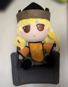 東方Project ふもふも ふと 物部布都 ぬいぐるみ 東方 缶バッジ付き
