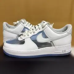 ナイキ エアフォース1 レトロ QS ホワイト ユニバーシティブルー 27.5㌢