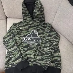 XLARGE エクストララージ迷彩柄 パーカートレーナー140cm