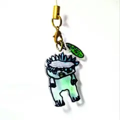 プラバン　娘作　かっぱのストラップ