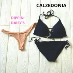 CALZEDONIAビキニとDIPPIN' DAISY'S、Tバックビキニセット