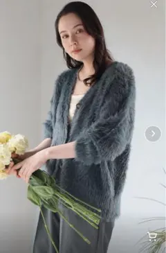 ENC shaggy knit cardigan シャギーニットカーディガン