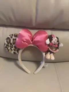 ディズニーランド カチューシャ ヒョウ柄