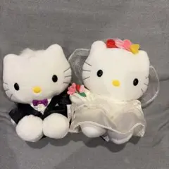 超希少 ハローキテ ダニエル ウエディング ペア ぬいぐるみ - メルカリ