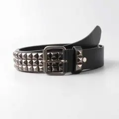 666 スタッズベルト 3連ピラミッド y2k 美品 punk パンク 平成 - メルカリ