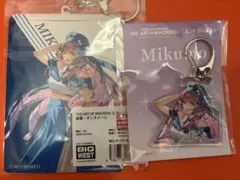 미개봉 マクロスΔ 10周年 カードホルダー アクリルキーホルダー 美雲