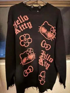 Hello Kitty オーバーサイズニットセーター