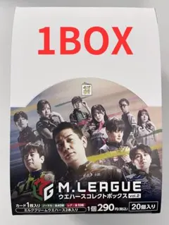 Ｍリーグウエハース コレクトボックス レアカード入り16枚セット M.LEAGUE ウエハースコレクトボックス vol.2 発売決定！《ローソン