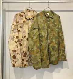 80s〜 オーストラリア軍　ミリタリージャケット　ハートカモ