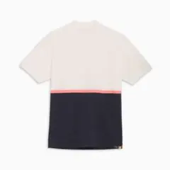 PUMAゴルフ FOG パネル カラー モックネック 半袖　サイズＭ　新品タグ付のサムネイル