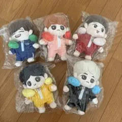 BTS インザソム ぬいぐるみポーチ コンプリートセット しまむら - メルカリ