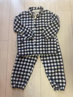 無印良品　パジャマ　フランネル　100-110センチ