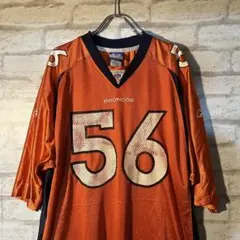 USA古着ゲームシャツ XLサイズ NFLアメフト デンバーブロンコス