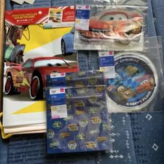 ディズニーカーズ　巾着バッグ&ジップバッグのサムネイル