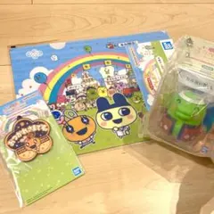 たまごっちのプチプチおみせっち　一番くじ　クリアファイル　ラバスト　フィギュア