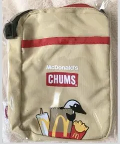 2023年　マクドナルド福袋　チャムスミニショルダー　ベージュ　非売品　コラボ品