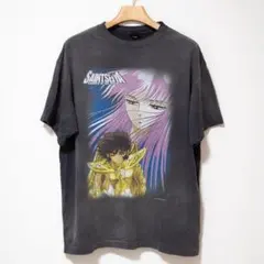 SAINT MICHAEL セントマイケル 聖闘士星矢 tシャツ XL 完売 SAINT MICHAEL/セントマイケル/SS TEE DAMAGED BLACK | ROYAL FLASH